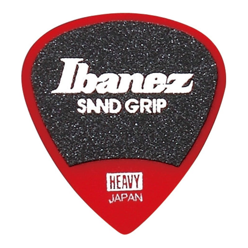 Ibanez Grip Wizard Series Sand Grip Pick PA16HSG-RD RED with anti-slip material - Image 3